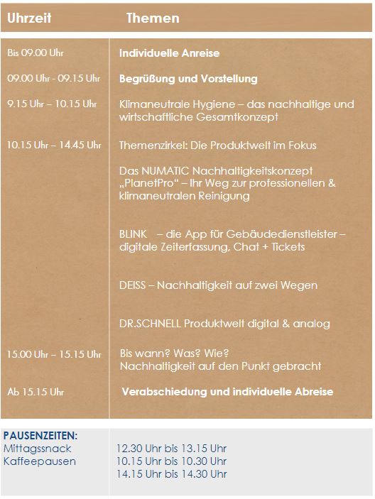 Agenda Nachhaltigkeitsforum Leipzig